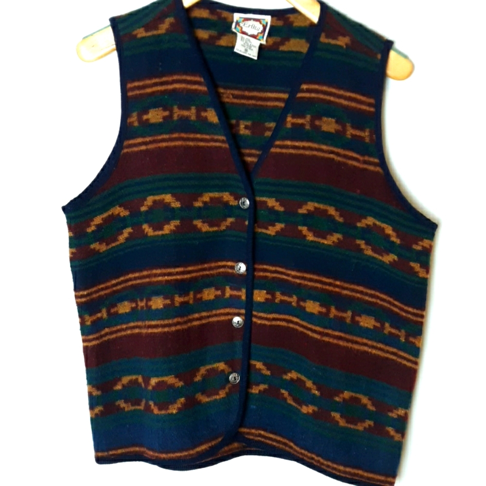 Vintage 90's tribal vest
